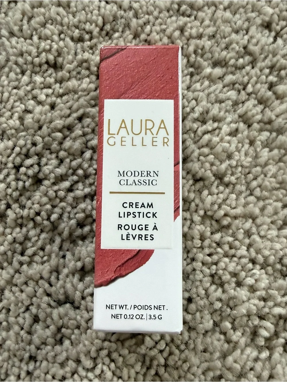 New! Laura Geller Modern Classic Cream Lipstick Pink Passion